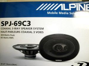 Alpine SPG-69C3 Co Axial 3-Way Speaker