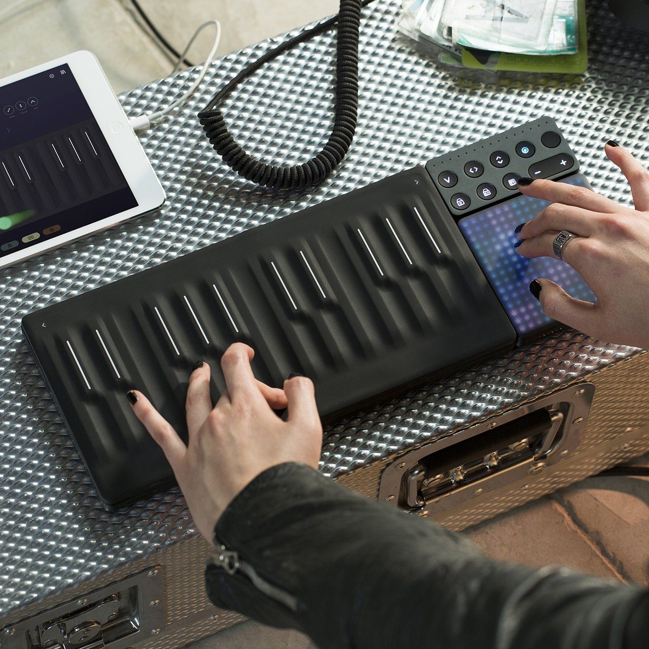 Roli Seaboard Block Petagadget Portable Music Music Keyboard Synthesizer