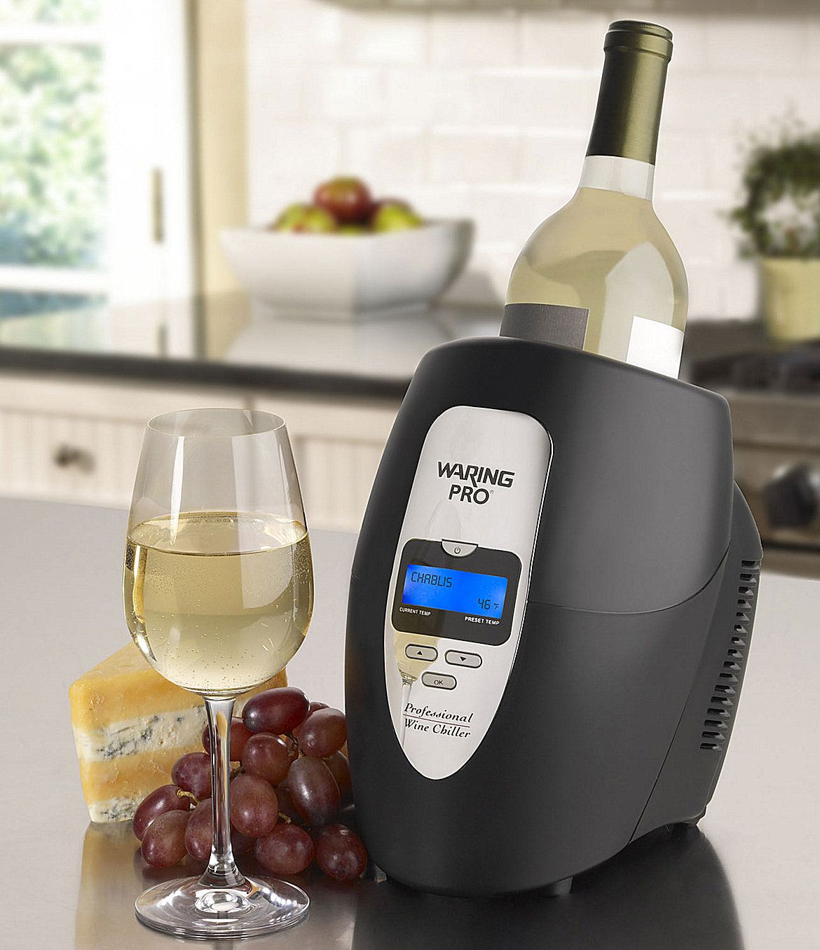 Waring single bottle wine chiller reviews