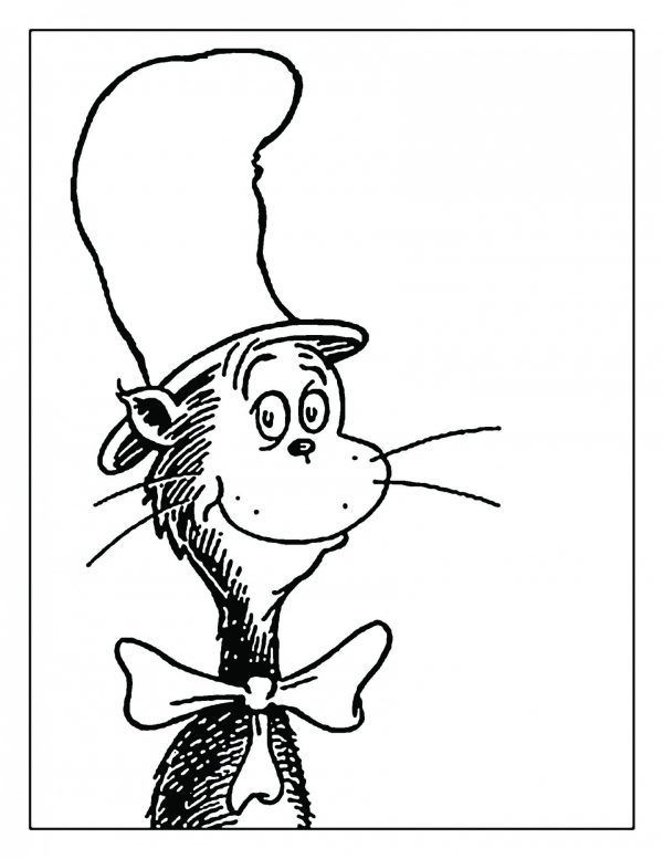 Coloring Pages cat in the hat coloring pages Loopo