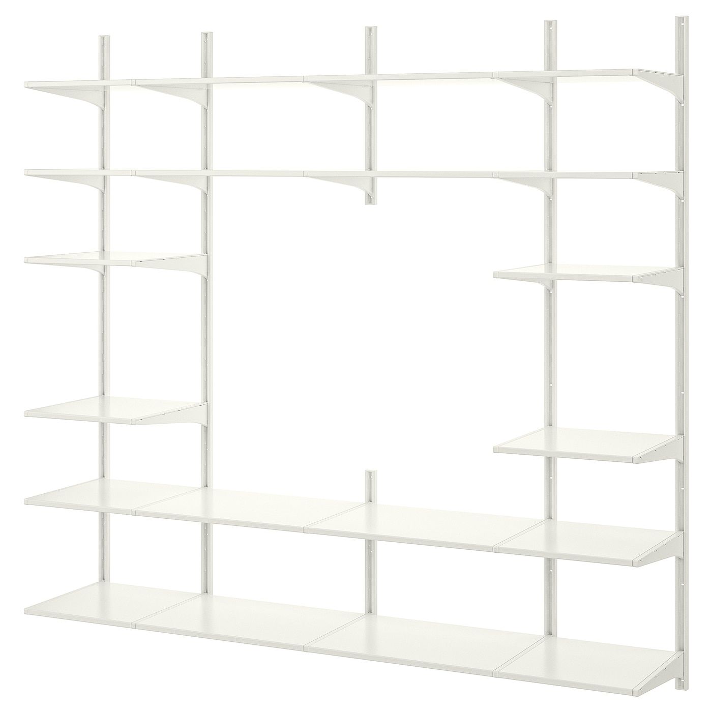 IKEA ALGOT Wall uprightshelves in ALGOT Wall uprightshelves white