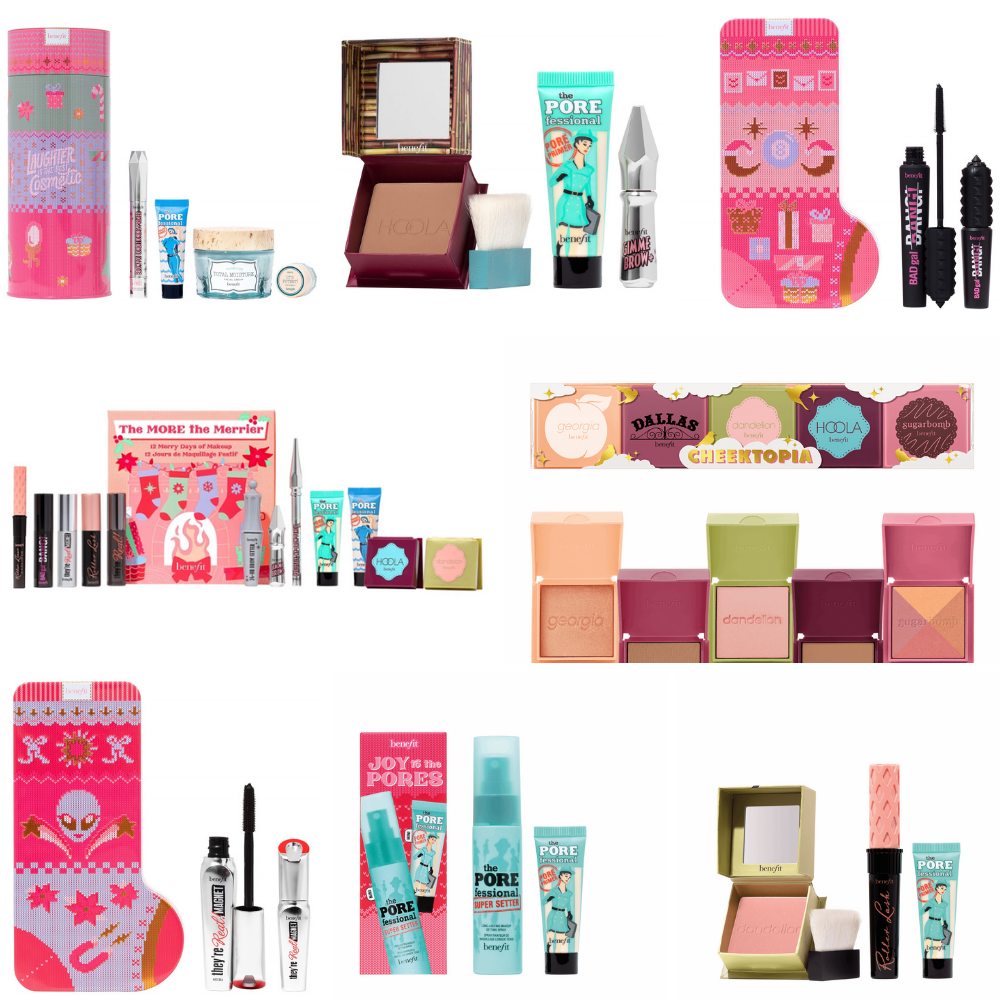 Benefit Cosmetics has just released their new Makeup & Beauty gift sets for the 2021 Holiday season and we've got all the details! The sets are available now ranging in price from £13.50 to £58.50. The post Benefit Cosmetics 2021 Christmas Makeup & Beauty Gift Sets appeared first on BeautyVelle | Makeup News. Beauty Gift, Beauty Makeup, Brow Care, Fibre Gel, Curling Mascara, Makeup News, Bronze Skin, Pink Cheeks, Makeup Setting Spray