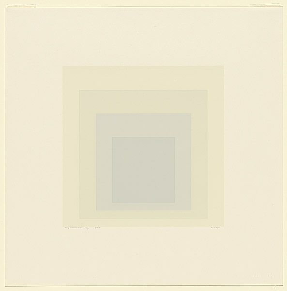 Albers Josef Gray Instrumentation Iij Josef Albers Abstract Expressionist Op Art