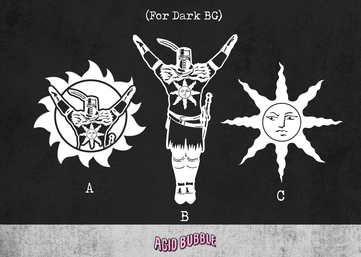 Dark Souls Decal sticke Solaire of Astora Vinyl car decal Etsy in