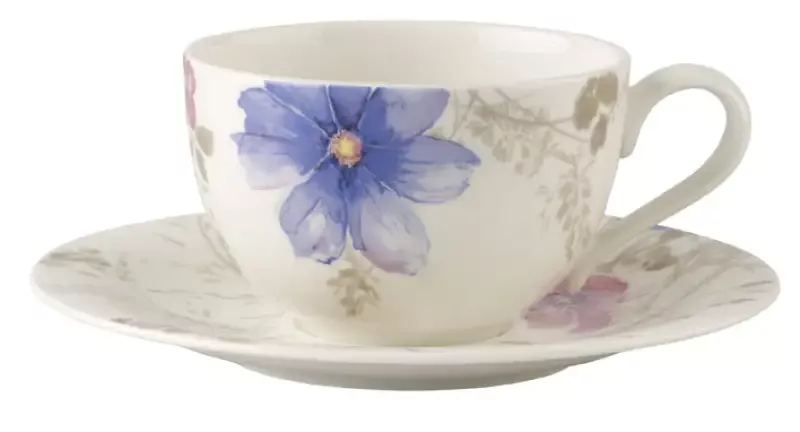 Brand:Villeroy&Boch Colectia:Mariefleur Gris Cod EAN:4003686188907 Tip:Ceasca + farfuriuta Stil:14051 Caracteristici:Pot fi spalate in masina de spalat vase. Se pot folosi in cuptorul cu microunde. Material:14059 Culoare:Alb - Gri Capacitate:390 ml Villeroy Boch Mariefleur, Cappuccino, Tea Cups, Ebay, Basic, Tableware, Products, Porto, Coffee Cups