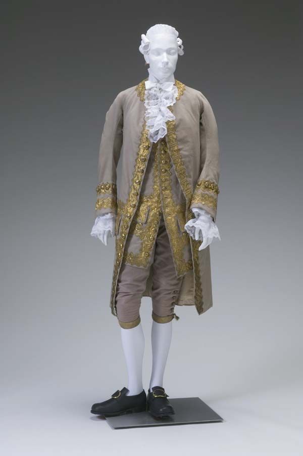 Gentleman's Court Suit circa 1770 Place object was created: Great ...