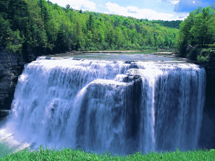 Image result for gif waterfalls overflowing gif
