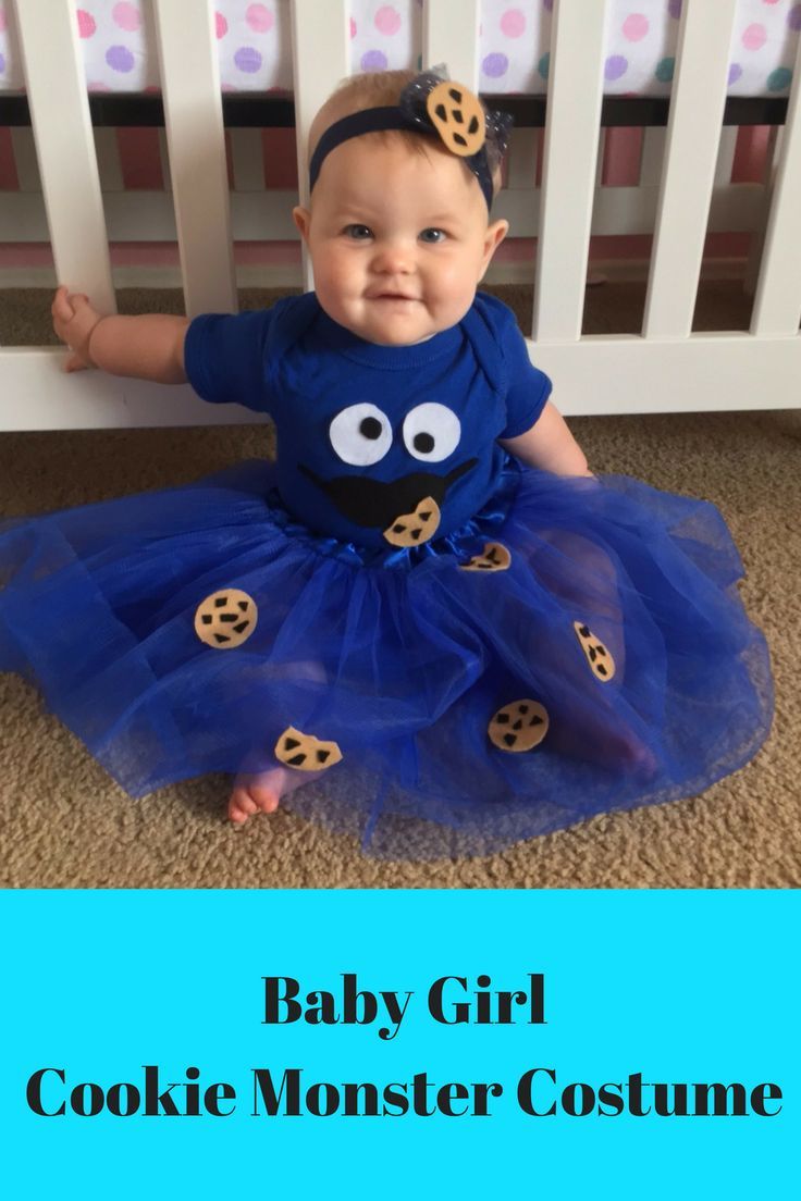 newborn cookie monster costume