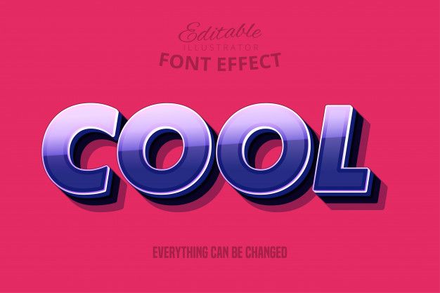 Cool text, editable text style Premium V... | Premium Vector #Freepik #vector #character #quote #number #3d Alphabet Templates, Fonts Alphabet, Happy Sun, Are You Happy, Letras Abcd, Kitten Cartoon, Letter Find, Unicorn Illustration, Graffiti Characters