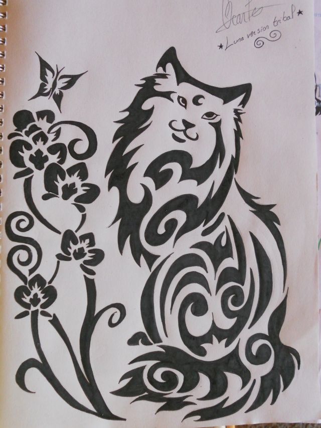Dessin De Chat Tribal Recherche Google Trafarety Tatu Dessin De Chat Tribal Recherche Google Trafarety Tatu