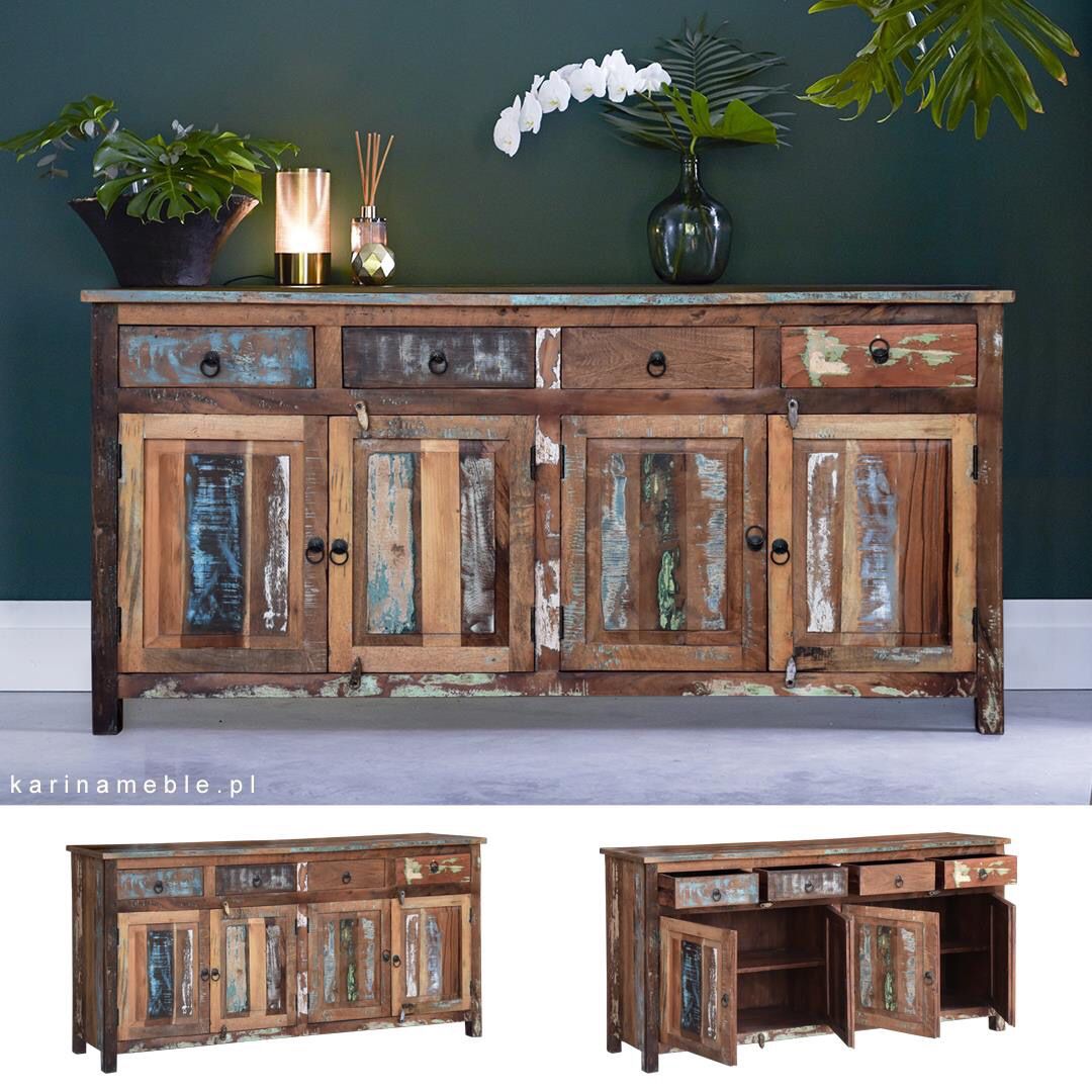 Wood Furniture, Buffet, Loft, Storage, Quick, Vintage, Home Decor, Living Room, Timber Furniture