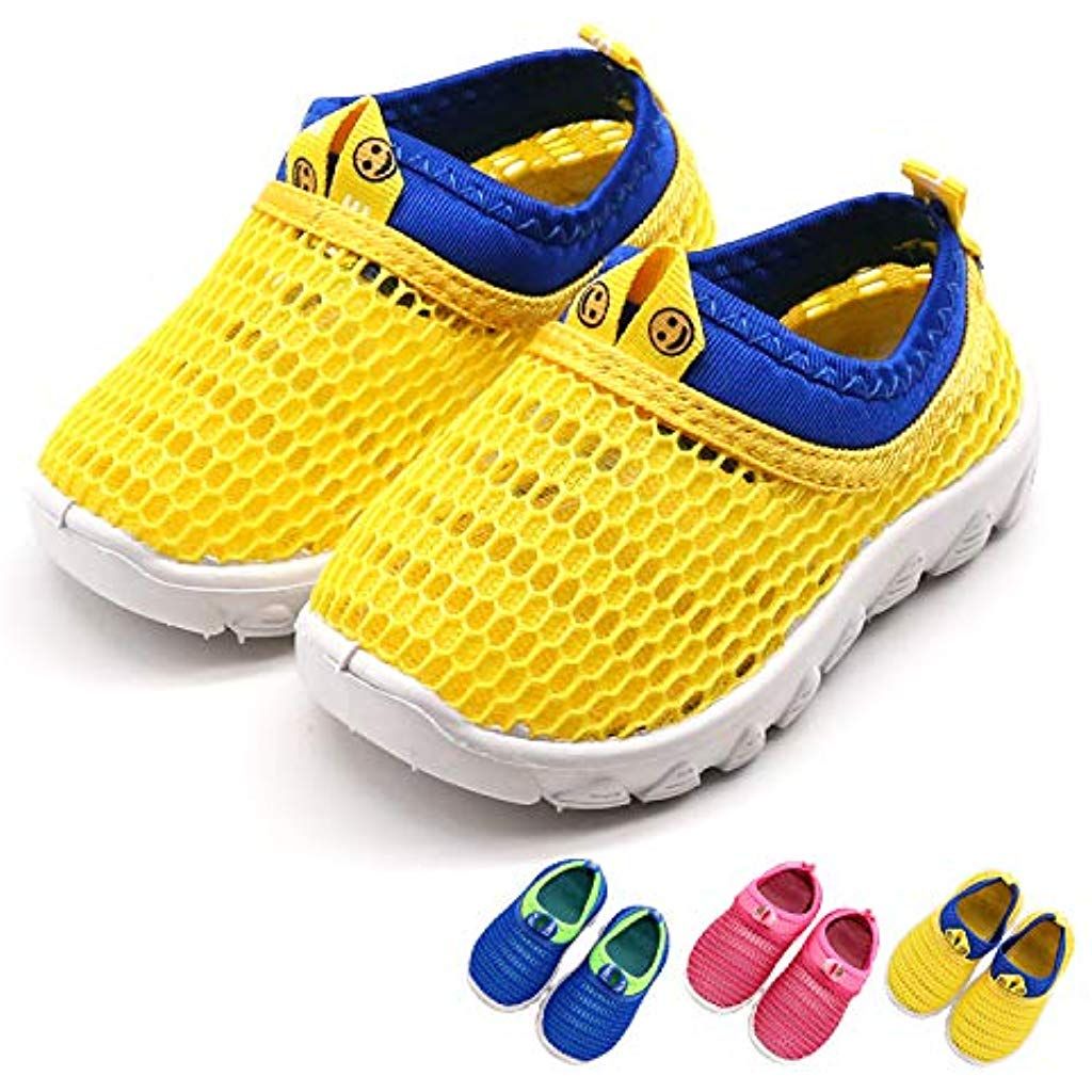 Breathable Shoes for Girsl Boys Children Lightweight Slip Water Sneakers