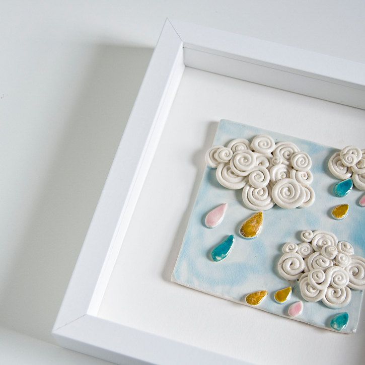 Mixed Media Wall Art Ceramic Assemblage Home Decor Nature Inspired This Is Ceramic But Is An Inspira Mixed Media Wall Art Tile Wall Art Glass Art Projects