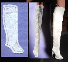 Fashion Doll Stylist: Shoe Biz 6: Giving Her the Boot Sewing Barbie Clothes, Barbie Dolls Diy, Dolls Clothes Diy, Barbie Shoes, Doll Shoes, Diy Clothing, Doll Shoe Patterns, Barbie Knitting Patterns, Barbie Doll Clothing Patterns