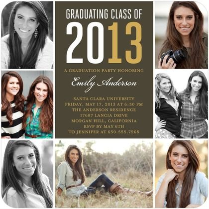 senior invitations
