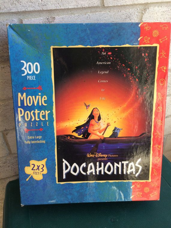 Disney Pocahontas movie poster Jigsaw Puzzle Pocahontas
