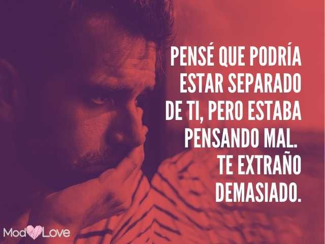 99 Frases De Te Extraño Para Demostrar Todo Lo Que Sientes Frases De