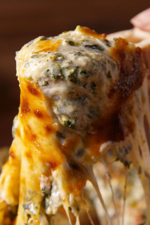 Cheesy bacon spinach dip – Artofit