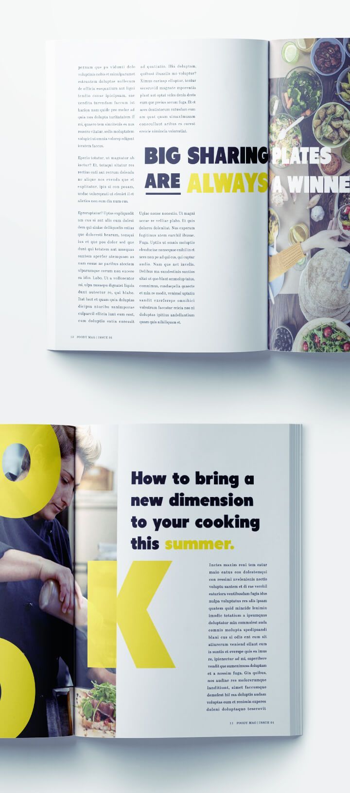 food magazine template ebook food magazine layout e magazine templates free download
