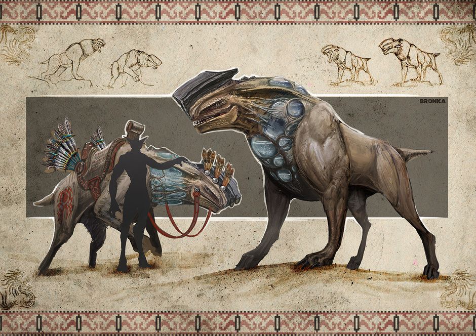 alien desert planet creatures by darius kalinauskas sci fi 2d alien concept art creature concept art monster concept art