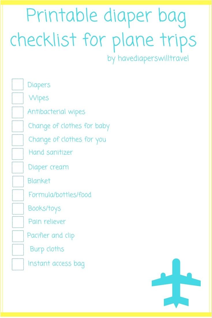 flying with a baby checklist flying with a baby checklist
