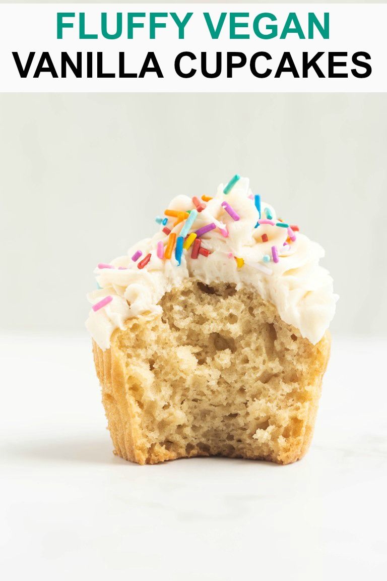 Best Vegan Vanilla Cupcakes Ever Recipe Vegan Vanilla Cupcakes Vegan Dessert Recipes Vegan Cupcakes