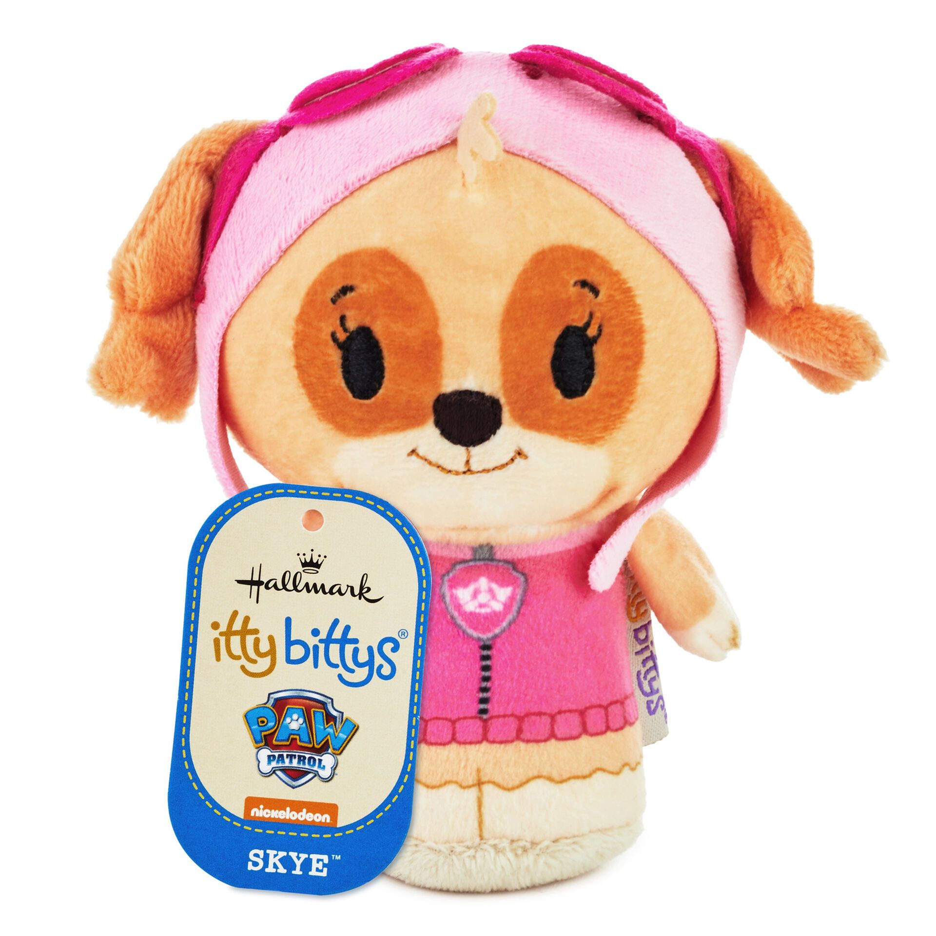 itty bittys® Paw Patrol™ Skye Plush - itty bittys® - Hallmark Paw Patrol Pups, Skye Paw Patrol, Stocking Staffers, Paw Patrol Characters, Paw Patrol Nickelodeon, Cockapoo, Itty Bitty, Soft Fabrics, Plush