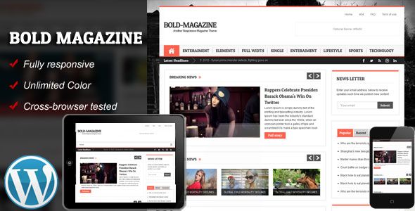 Free Download Meganews V1 5 Magazine Responsive Wordpress Theme