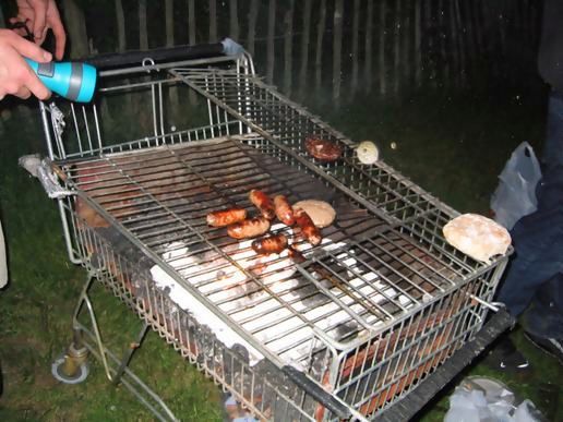 Shopping trolley grill Shopping Trolley Grill