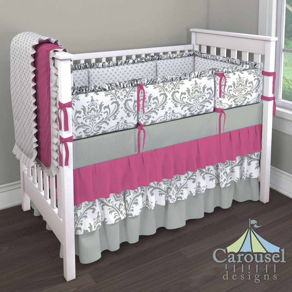 Pin By Ashley Bellah On Orange In The Nursery Baby Room Decor Custom Crib Bedding Crib Bedding