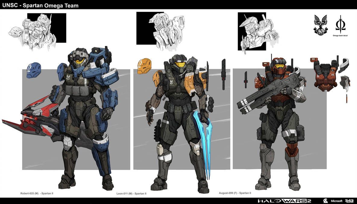 Halo Spartan Omega Team by StTheo Halo spartan Halo spartan