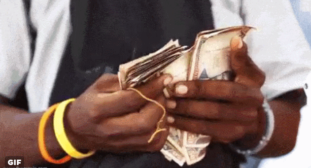 Resultado de imagem para imagem gif dinheiro