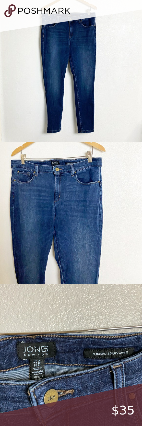 jones new york madison skinny jeans