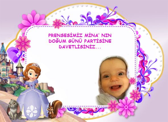 Prenses Sofia Davetiye Prenses Sofia Temali Dogum Gunu Organizasyonu 1 Yas Dogum Gunu 2 Yas Dogum Gunu 3 Yas Dogum Gunu 4 Yas Dog Dogum Gunu Parti Davetiye