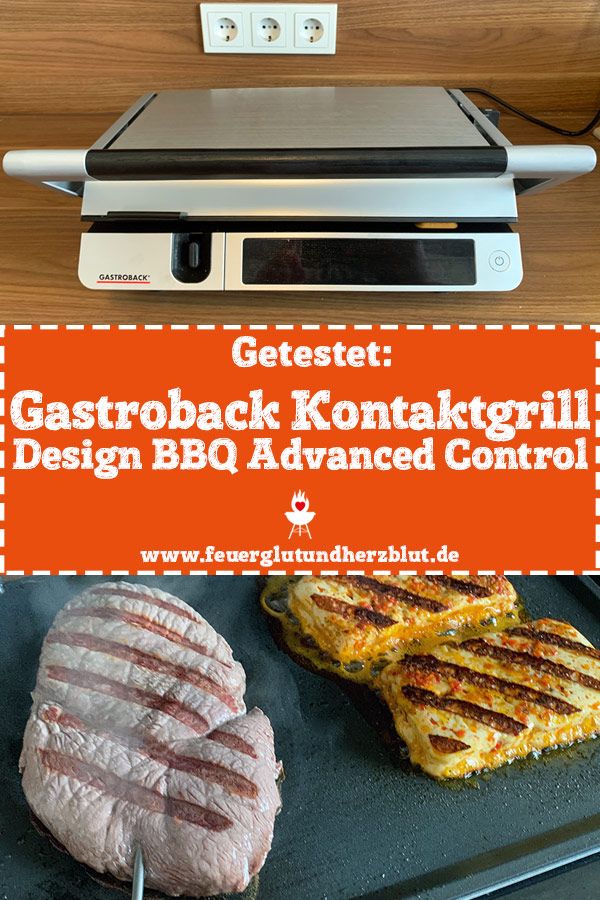 Kontaktgrill Gastroback Design BBQ Advanced Control im Test