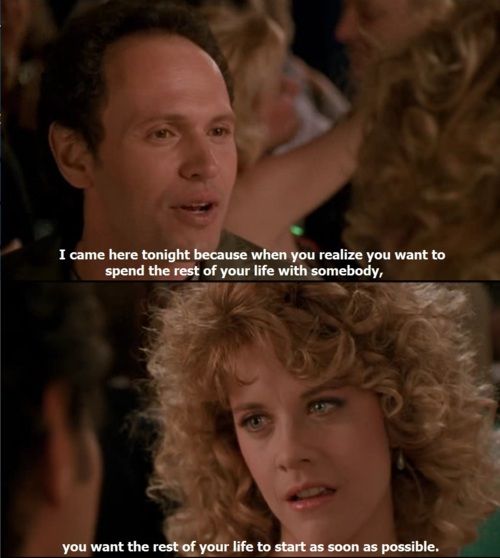 When Harry Met Sally New Years Quote Pin on When Harry Met Sally