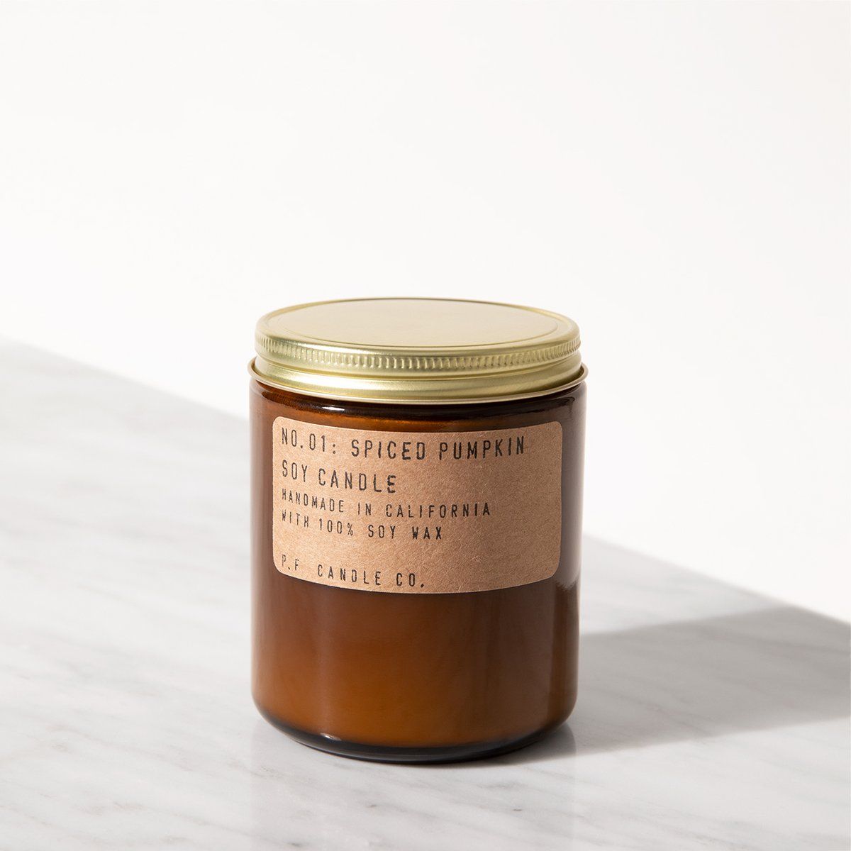 Spiced Pumpkin 7.2 Oz Standard Soy Candle – P. F. Candle Co. | Soy candle jars, Candles, Soy candles
