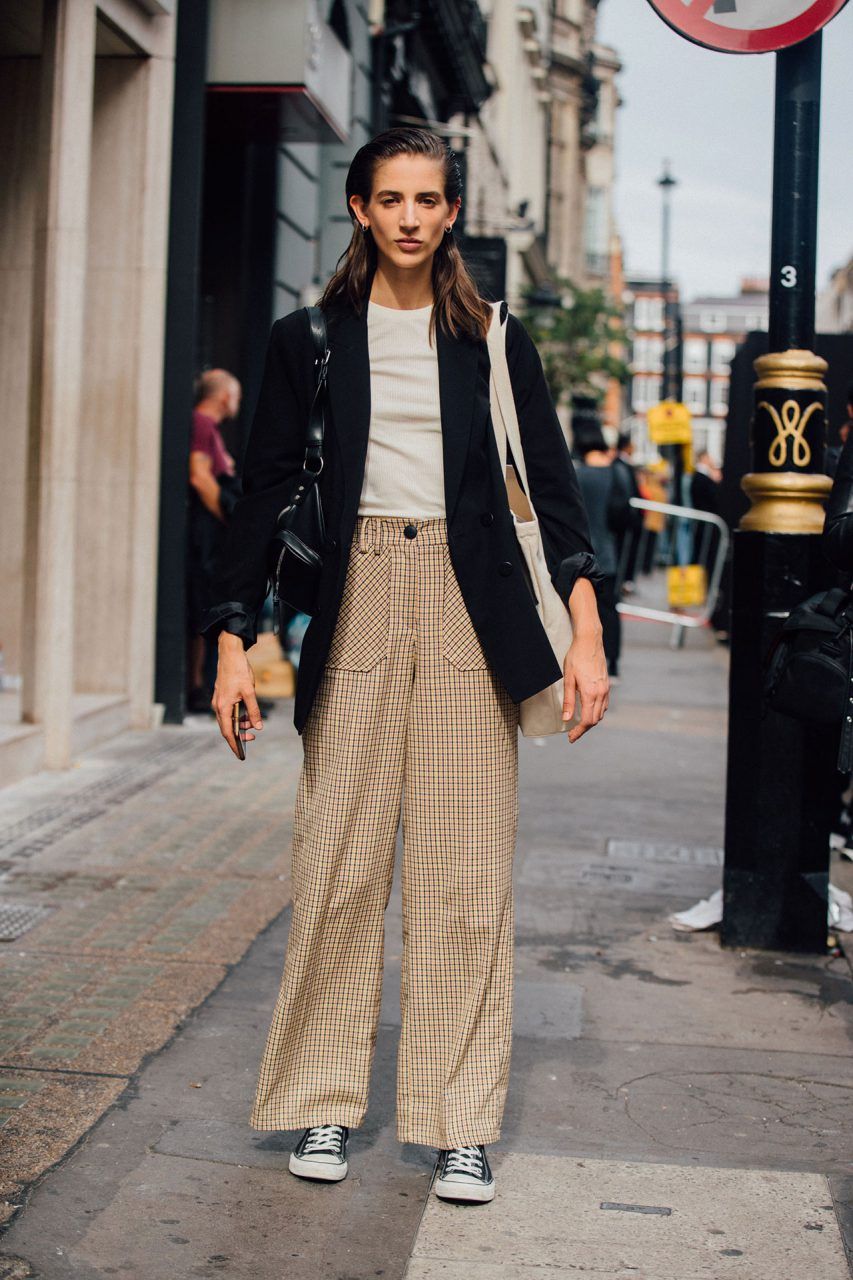 2019 year lifestyle- Fashion london week fall models off duty 2019 year looks- Fashion london week fall models off duty