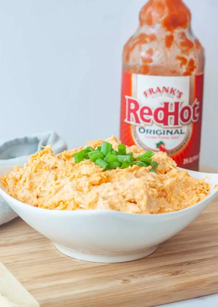 Buffalo Chicken Dip with Frank's Red Hot Original Buffalo Sauce Chicken ...