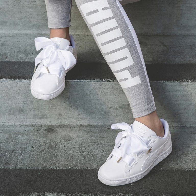 puma basket heart india