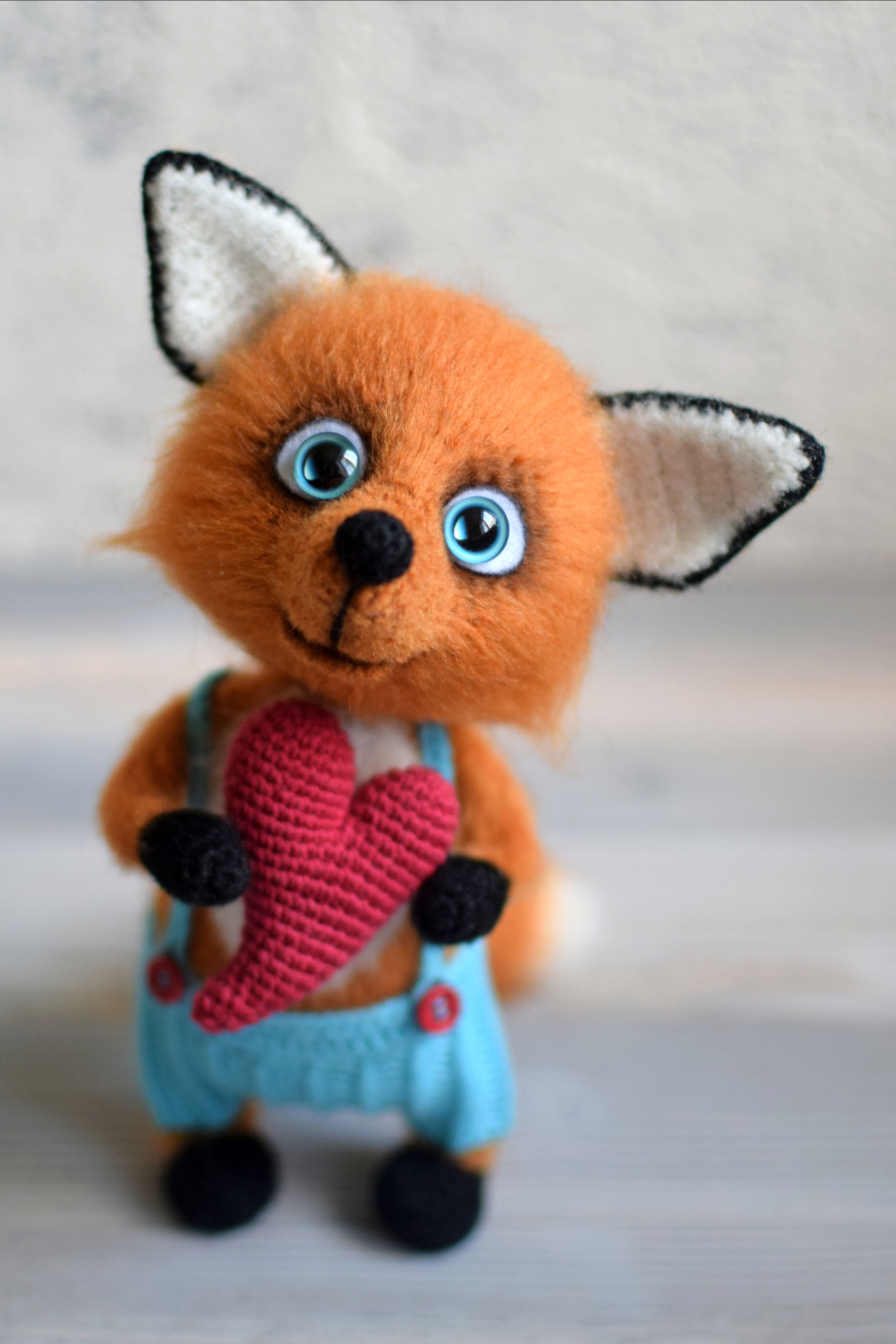 Crochet pattern toy fox amigurumi PDF pattern cute crochet | Etsy