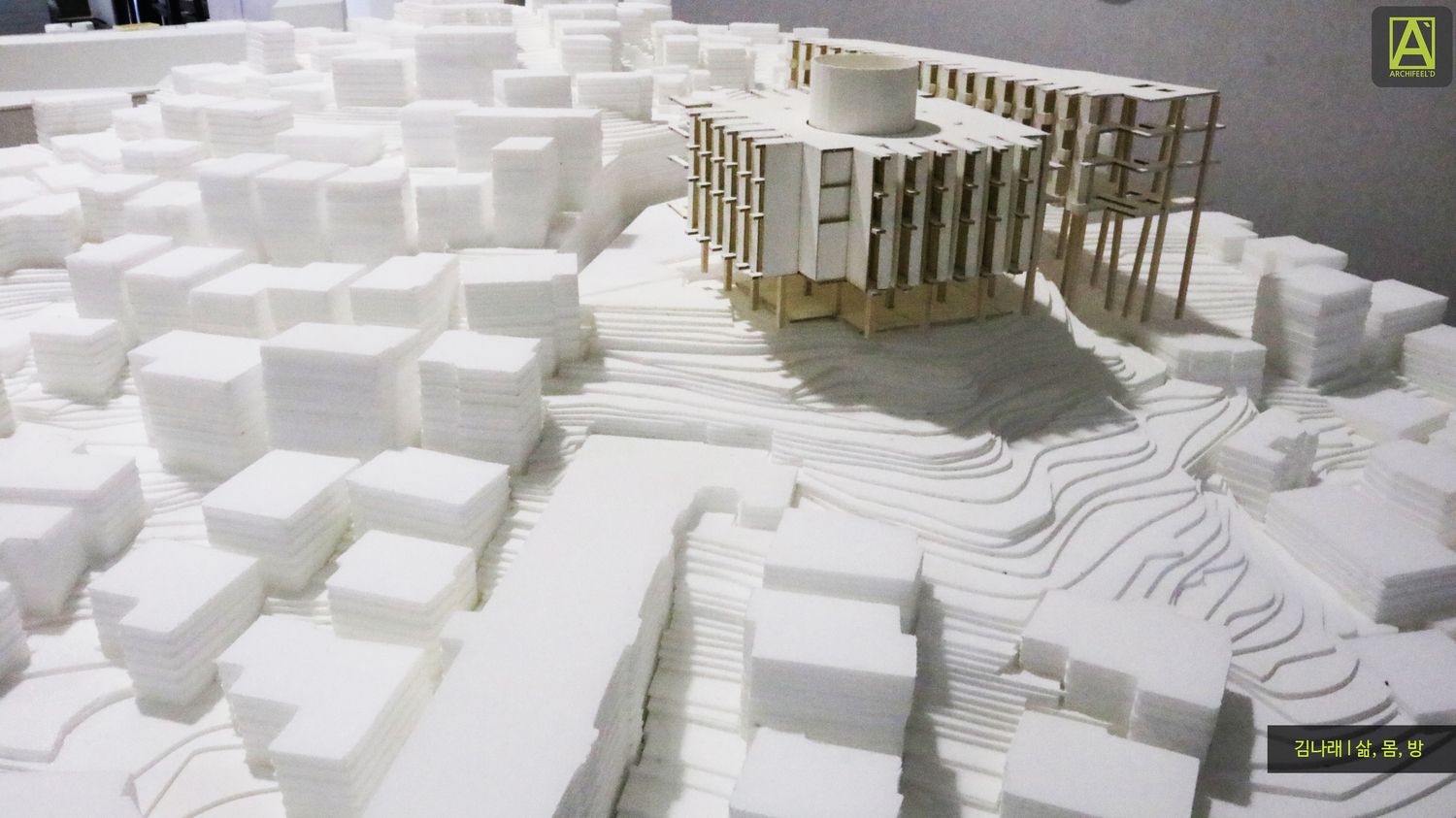 Bài tập của sinh viên ngành kiến trúc trường Đại học quốc gia Seoul