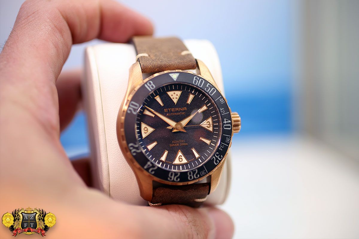 ETERNA KONTIKI BRONZE MANUFACTURE LIMITED EDITION 1291.78 ETERNA KONTIKI BRONZE MANUFACTURE LIMITED EDITION 1291.78