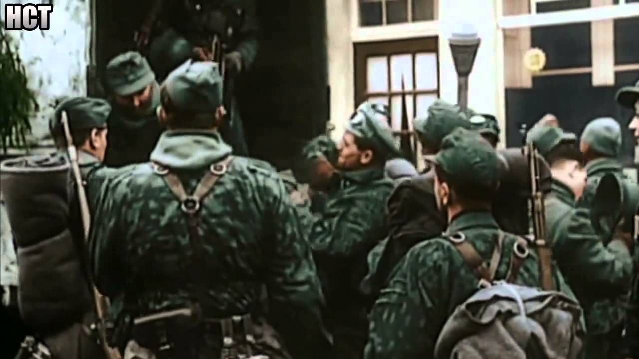 wehrmacht in combat rare ww2 footage rc7 2 pinterest troops