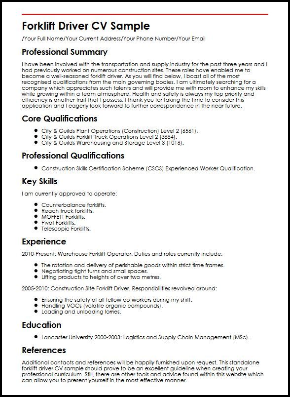 Cv Template Qualifications 2 Sample Resume Cv Template Qualifications Cvtemplate