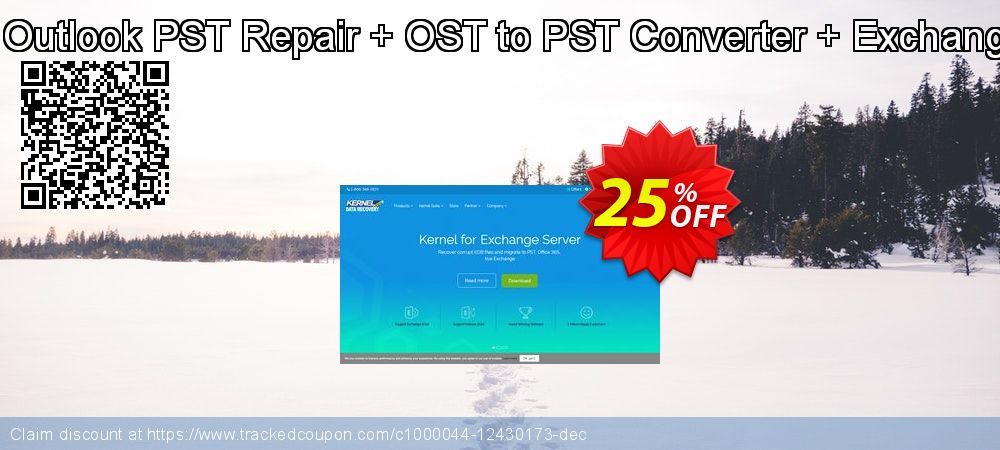 25 Off Kernel Combo Offer Outlook Pst Repair Ost To Pst