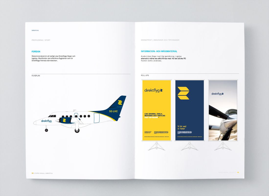 Chevychase: corporate branding for airline