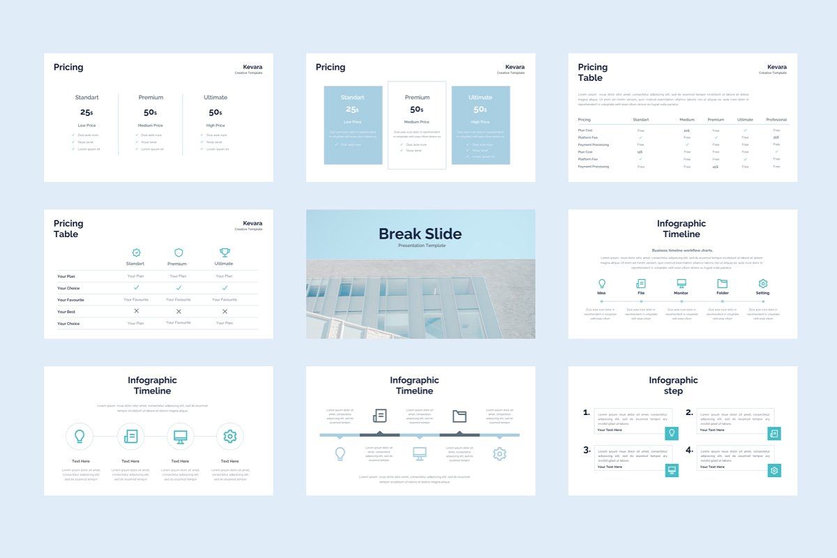 Kevara Business Google Slide in 2020