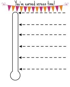 Absolutely free Printable Display screen Season Chart Children Display year for picture relating to Printable Screen Time Charts named Totally free Printable Display Period Chart Youngsters Display period for