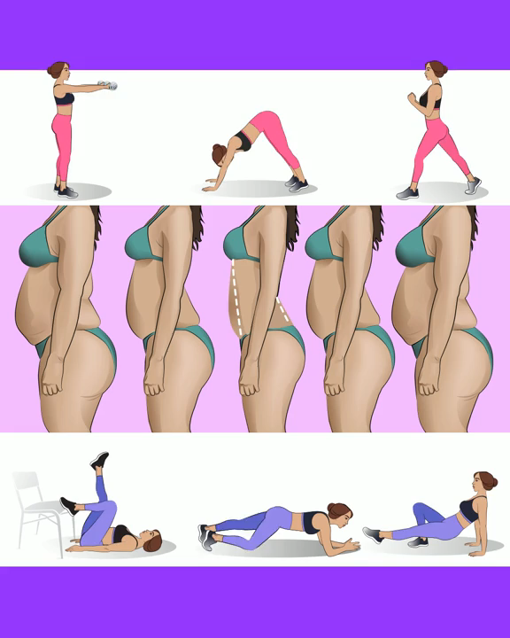 10 minutes a day to lose weight - Fitness tips. - - #day #Fitness #gesundheitgehtvor #Lose #minute...
